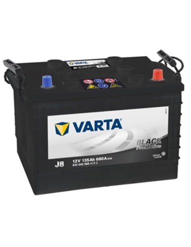 VARTA Black Promotive J8 12V 135Ah 680A - Borna Inversa (stanga +)