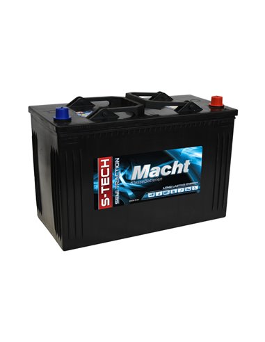 MACHT S-TECH SEMITRACTIUNE 12V 105Ah - Borna Normala (dreapta +)