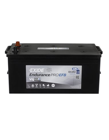 EXIDE EndurancePRO EFB 12V 225Ah 1150A - Borna Tip camion