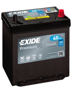 EXIDE Premium 12V 40Ah 350A - Borna Normala (dreapta +)
