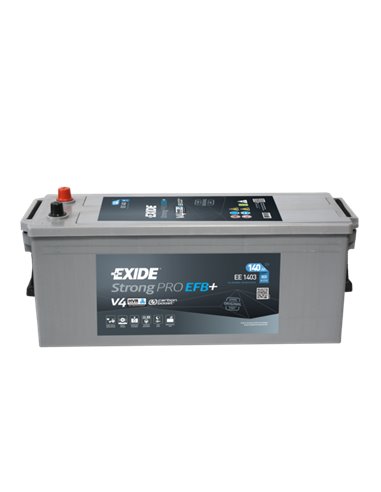EXIDE StrongPRO EFB+ 12V 140Ah 800A - Borna Tip camion