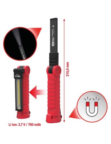 LANTERNA PROFESIONALA DE INSPECTIE PERFECTLIGHT 3 IN 1, 120 LUMENI, FLEXIBILA