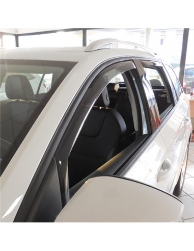SET DEFLECTOARE AER FATA&SPATE FARAD PENTRU DACIA DUSTER (2010-2013)