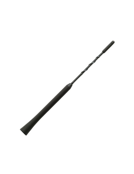 ANTENA AUTO EXTERIOR NEAGRA 24CM CU 2 ADAPTOARE (5-6MM)
