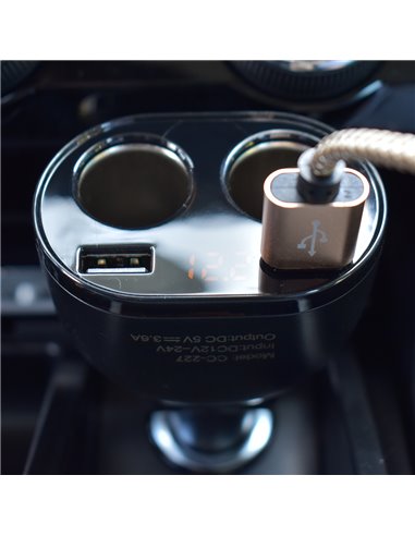 CABLU DATE INCARCARE USB LA MICRO USB 1M 2A GOLD