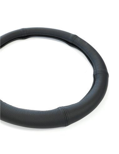 HUSA VOLAN PIELE NATURALA MULTI LINE NEGRU39-41 CM