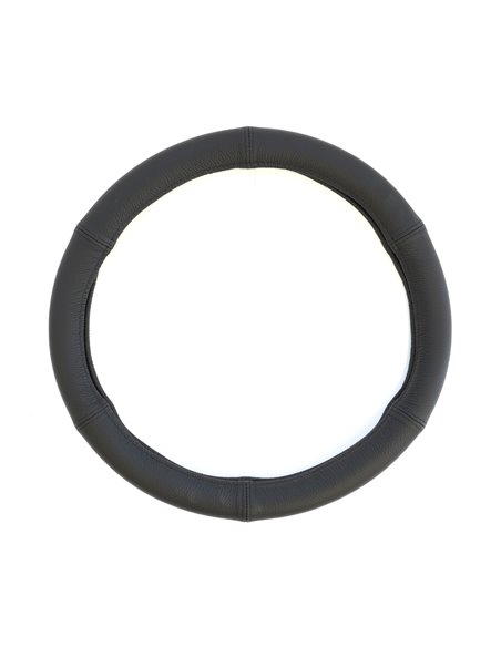 HUSA VOLAN PIELE NATURALA MULTI LINE NEGRU39-41 CM