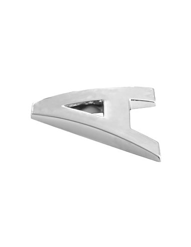 ORNAMENT AUTO 3D. LITERA A. 26 MM. CROMAT