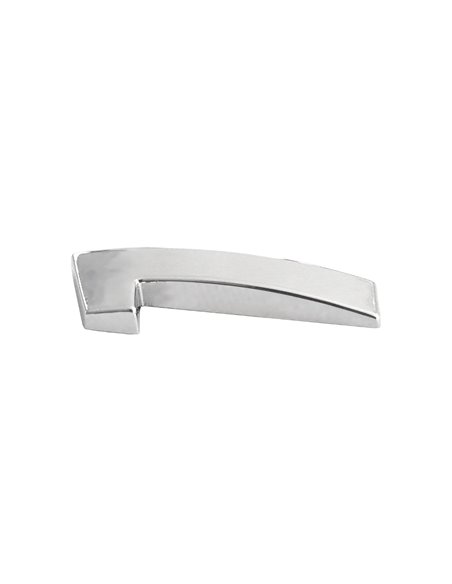 ORNAMENT AUTO 3D. CIFRA 1. 26 MM. CROMAT