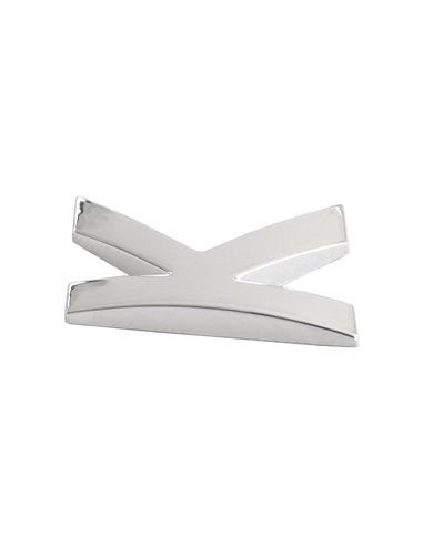 ORNAMENT AUTO 3D. LITERA K. 26 MM. CROMAT
