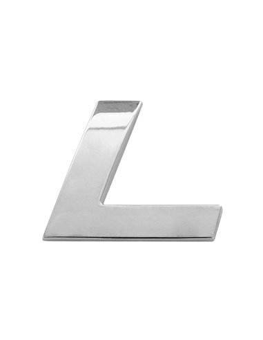 ORNAMENT AUTO 3D. LITERA L. 26 MM. CROMAT