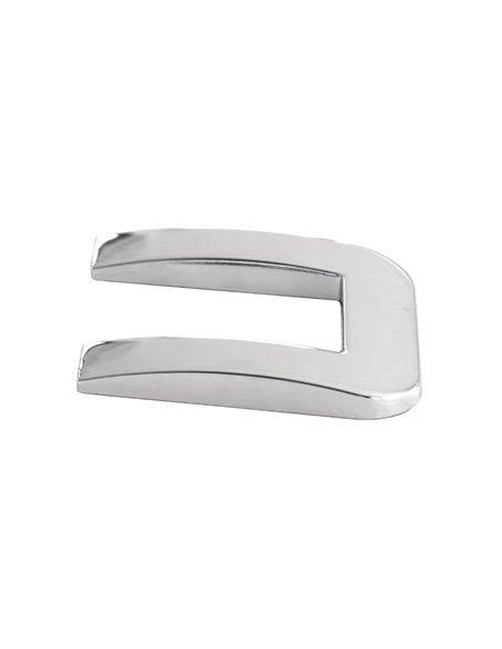 ORNAMENT AUTO 3D. LITERA U. 26 MM. CROMAT