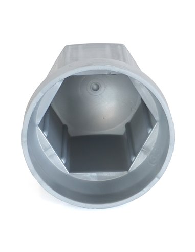 SET 10 BUCATI CAPAC PLASTIC PENTRU PREZON ROATA 33' GRI 54.5 MM