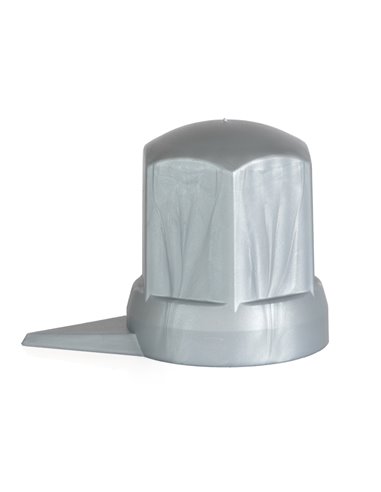 SET 10 BUCATI CAPAC PLASTIC PENTRU PREZON ROATA CU INDICATOR 33' GRI 54.5 MM