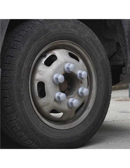 SET 10 BUCATI CAPAC PLASTIC PENTRU PREZON ROATA 32' GRI 41 MM