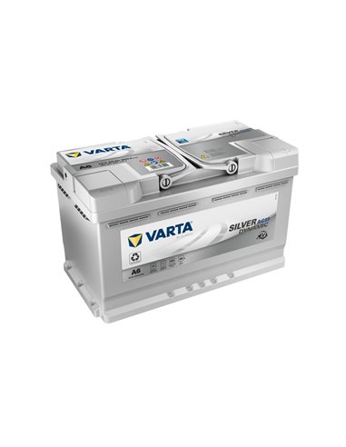 VARTA Silver Dynamic A6 AGM START-STOP 12V 80Ah 800A - Borna Normala (dreapta +)