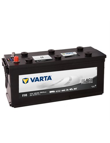 VARTA Promotive Black 12V 120Ah 760A - Borna Tip camion