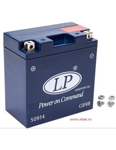 LANDPORT GEL Power on Command - moto 12V 10Ah - Borna Inversa (stanga +)