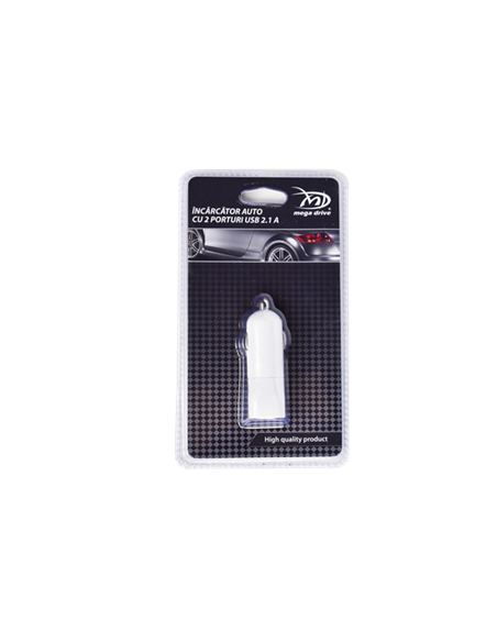 STECHER BRICHETA AUTO CU 2 PORTURI USB 2.1 A