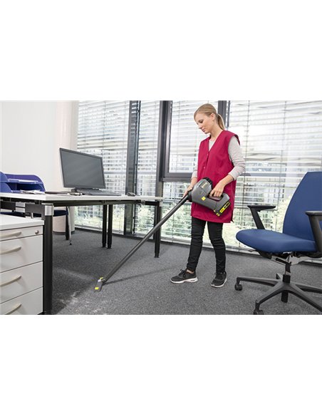 ASPIRATOR PORTABIL CU ACUMULATORI LI-ION. 18 V / 2.5 AH - KARCHER