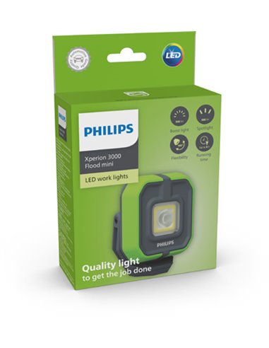 LAMPA DUBLA: PROIECTOR 500 LM SI REFLECTOR 300 LM PHILIPS XPERION 3000