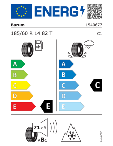 BARUM QUARTARIS 5 185/60 R14 82T