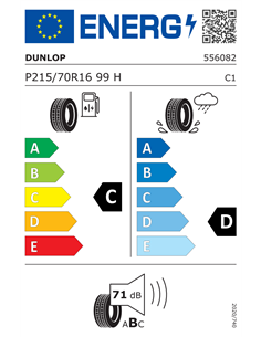DUNLOP GRANDTREK ST20 215/70 R16 99H 2