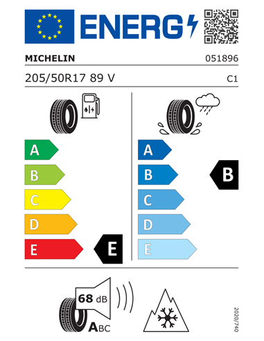 MICHELIN ALPIN 5 205/50 R17 89V RUNFLAT