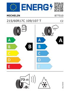 MICHELIN AGILIS CROSSCLIMATE 215/60 R17C 109/107T 2