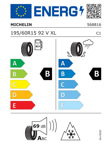 MICHELIN CROSSCLIMATE 2 195/60 R15 92V XL