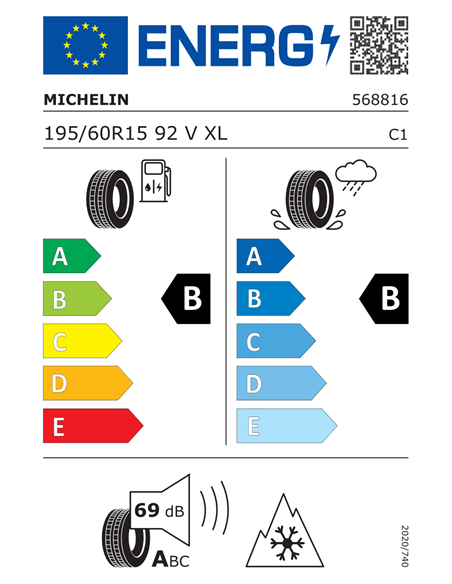 MICHELIN CROSSCLIMATE 2 195/60 R15 92V XL