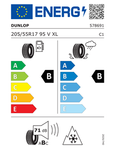 DUNLOP SPORT ALL SEASON 205/55 R17 95V XL 2