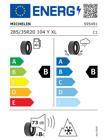 MICHELIN CROSSCLIMATE 2 285/35 R20 104Y XL
