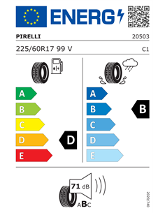 PIRELLI P7 CINTURATO 225/60 R17 99V RUNFLAT 2