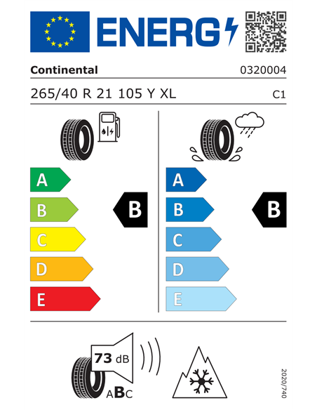 CONTINENTAL ALLSEASONCONTACT 2 265/40 R21 105Y XL