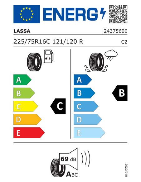 LASSA TRANSWAY 3 225/75 R16C 121/120R