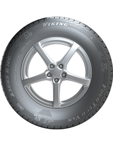 VIKING FOUR TECH VAN 195/60 R16C 99/97H