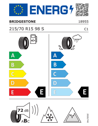 BRIDGESTONE BLIZZAK DM-V3 215/70 R15 98S