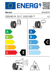 BARUM SNOVANIS 3 205/65 R15C 102/100T 2