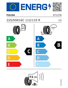 FULDA CONVEO TOUR 2 225/65 R16C 112/110R 2