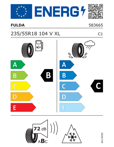 FULDA MULTICONTROL SUV 235/55 R18 104V XL