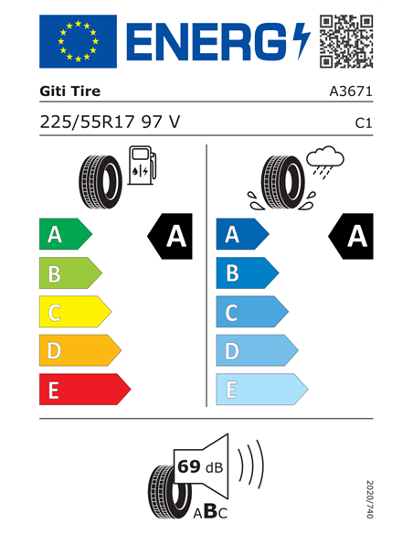 GITI GITISYNERGY H2 225/55 R17 97V
