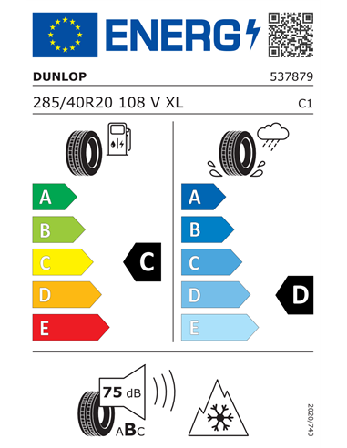 DUNLOP WINTER SPORT 5 285/40 R20 108V XL