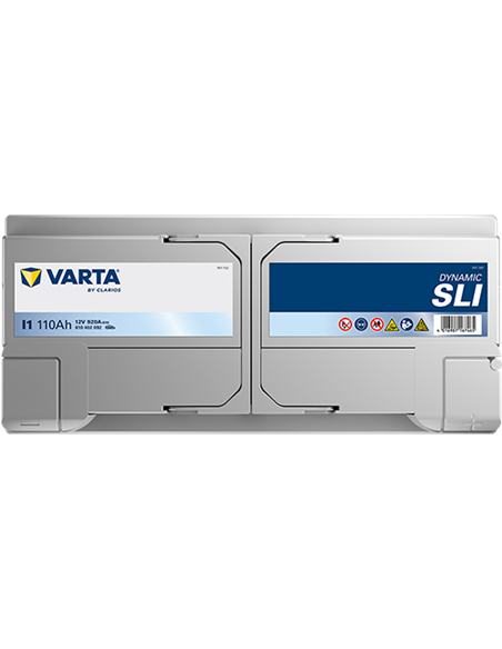 VARTA DYNAMIC SLI I1 12V 110Ah 920A - Borna Normala (dreapta +)