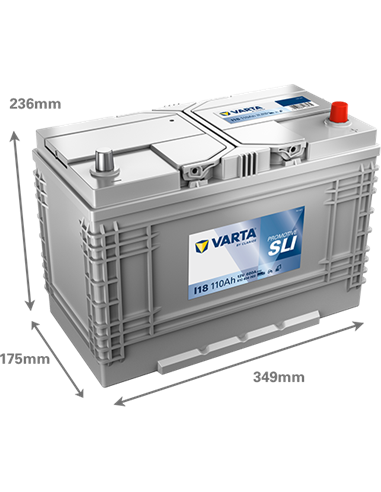 VARTA PROMOTIVE SLI I18 12V 110Ah 760A - Borna Normala (dreapta +)
