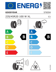 GOODYEAR VECTOR 4SEASON G3 235/45 R20 100W XL 2