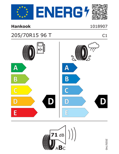 HANKOOK DYNAPRO ATM RF10 205/70 R15 96T