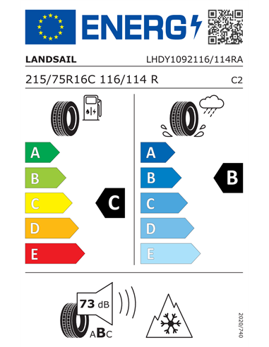 LANDSAIL 4-SEASONS VAN 2 215/75 R16C 116/114R