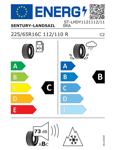 LANDSAIL SEASONSDRAGON VAN 2 225/65 R16C 112/110R