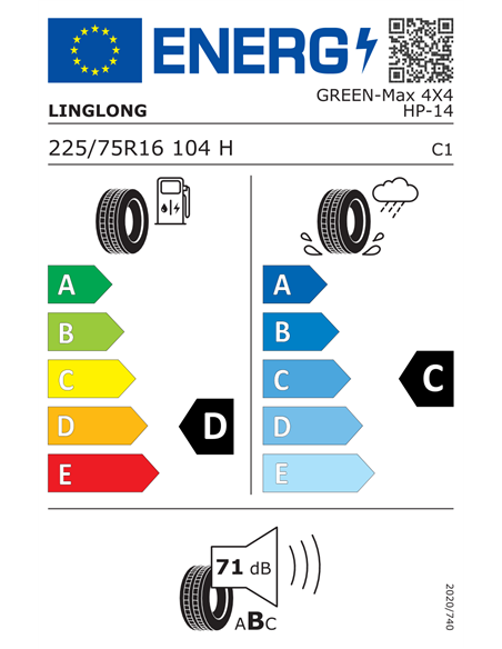 LINGLONG GREEN-MAX 4x4 225/75 R16 104H